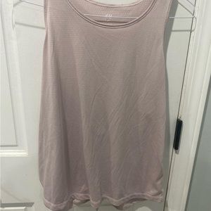 Blush pink H&M tank